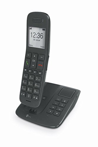 Telekom Speedphone 31 (mit Basis und Anrufbeantworter schwarz - mit DECT Basis)