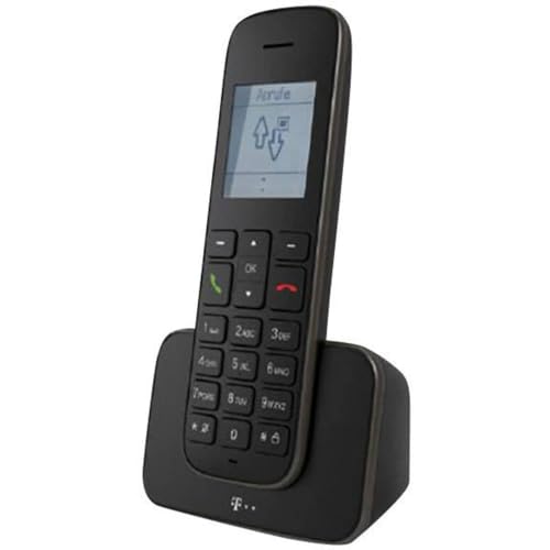 Telekom Sinus 207 Schnurlostelefon DECT analog, schwarz