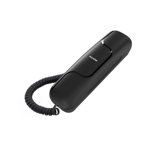 Alcatel T06 Analog Schnurgebundenes Telefon Schwarz, única