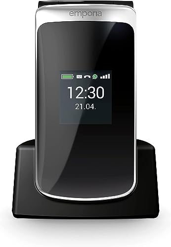 Emporia emporia , all carriers, TOUCHsmart 2, schwarz, Großtastenklapphandy