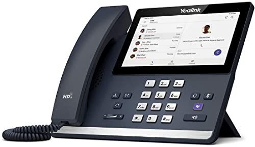 Yealink 1301193 SIP-MP56 Teams Edition VoIP-Telefon, schwarz