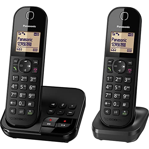 Panasonic KX-TGC 422 GB, schnurloses Telefon mit Anrufbeantworter und Zusatz-Set