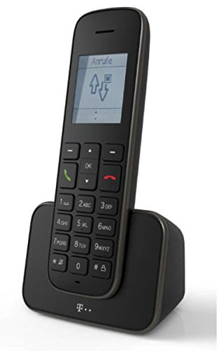 Telekom Sinus A207 Schnurlostelefon (mit Anrufbeantworter) schwarz