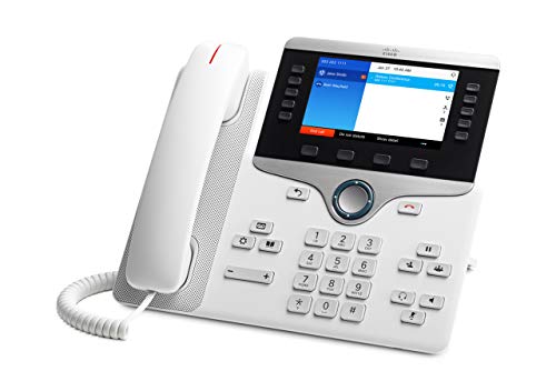 Cisco Systems IP 8841 Telefon, Schwarz, Silber