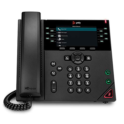 Polycom VVX 450 12-line Business **New Retail**, 2200-48840-025 (**New Retail** IPPhone)