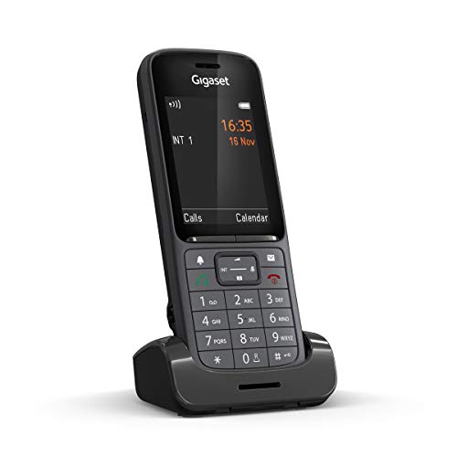 Gigaset SL800H PRO – schnurloses Business DECT-Telefon mit großem Farbdisplay - Brillante Audioqualität - Bluetooth - LED für optische Rufanzeige, Anthrazit