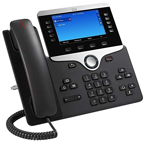 Cisco 8841 VoIP-Telefon (Renewed) (Netzteil Nicht enthalten)